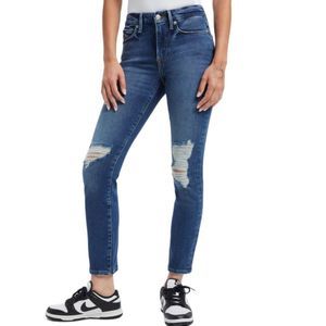 Good American Good Legs Jeans Indigo 228 Size 27/4